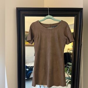 Paper Crane Tan Mini Dress ~ Size S